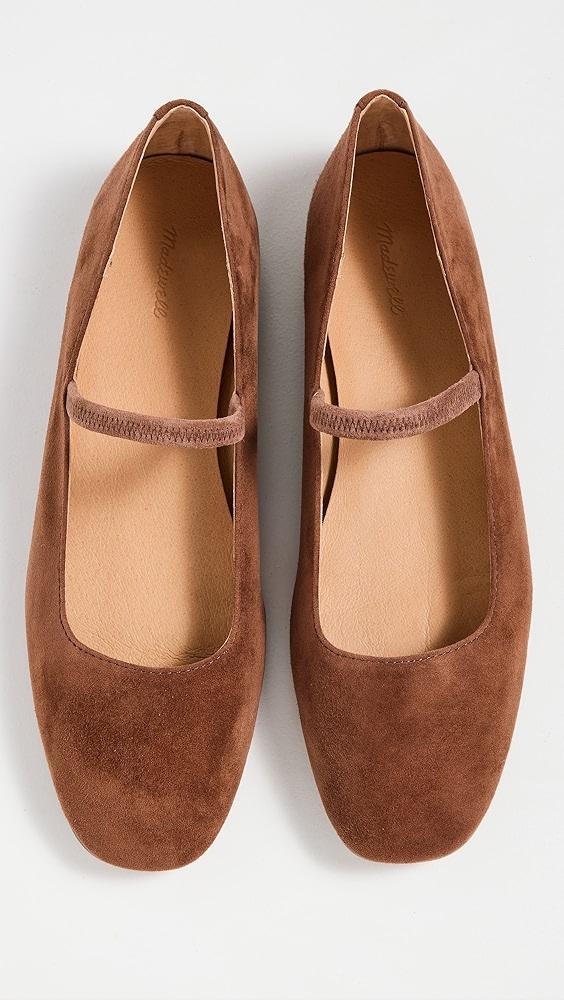 Madewell Greta Suede Ballet Flats | Shopbop Product Image