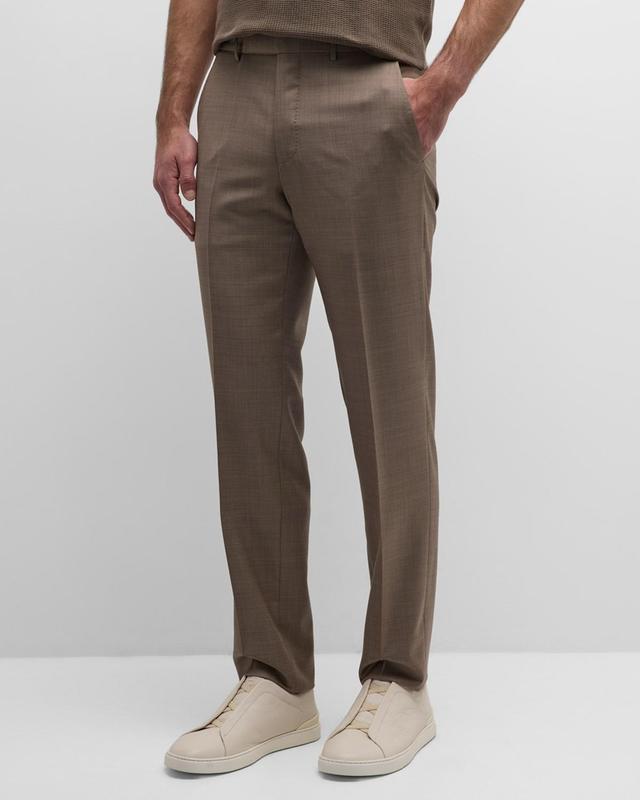 Mens Trofeo Sharkskin Trousers Product Image