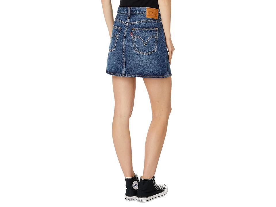 Levi's(r) Premium Icon Skirt (Lost Peace Of Mind) Women's Skirt Product Image