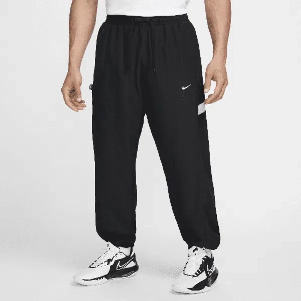 NIKE Men's Club Fleece Oversized French Terry Pants In Black Product Image