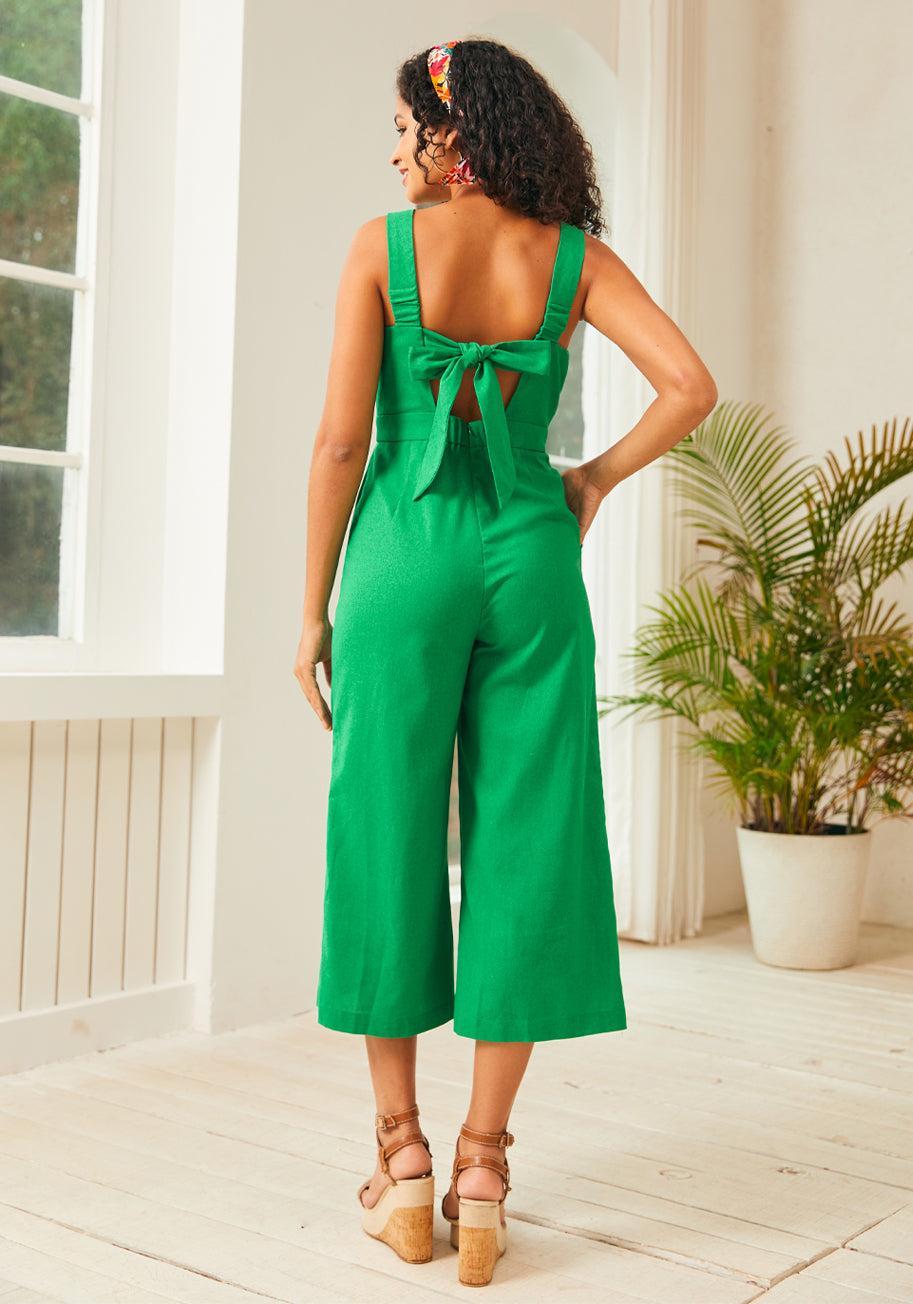 A Playful Bouquet Jumpsuit Product Image