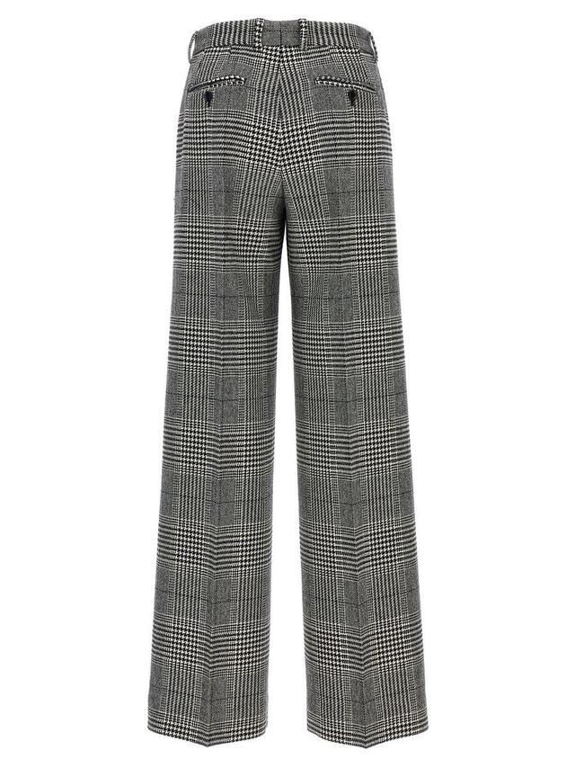 Wool And Cashmere Flare Pants In Bunt Product Image