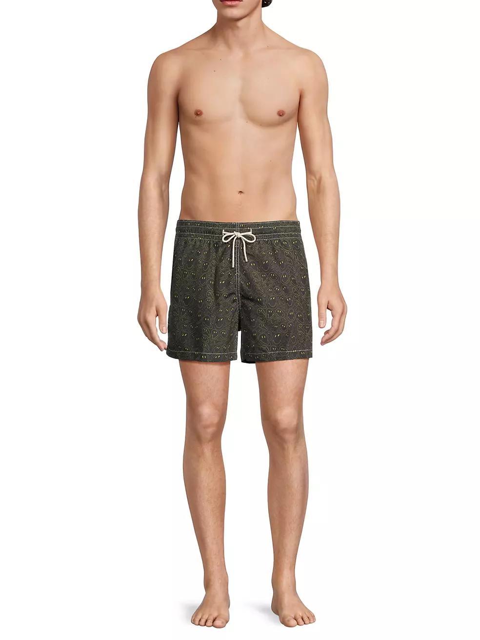 Smiley Face Swim Shorts Product Image