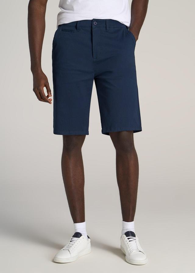 Chino Shorts for Tall Men in Dark Sand Male Product Image