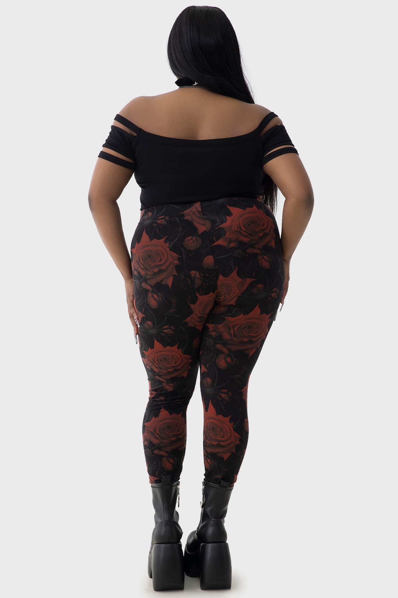 Blood Rose Leggings [PLUS] Female Product Image