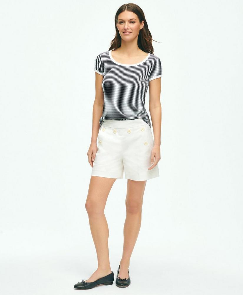 Sailor Shorts In Cotton Blend Product Image