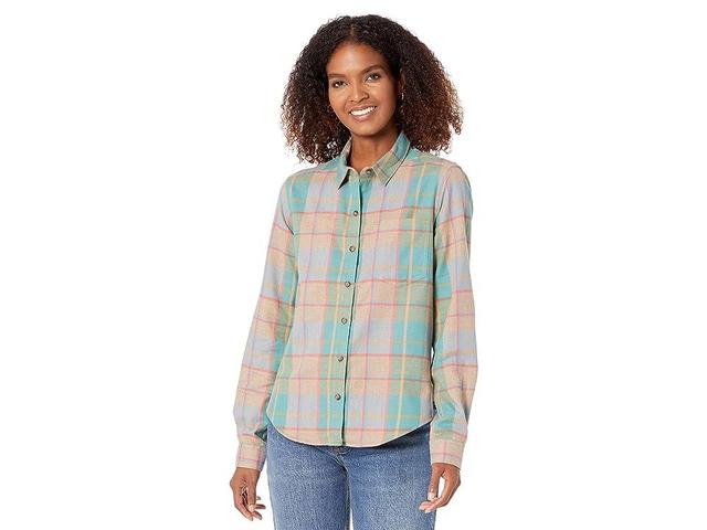 Toad&Co Camas Long Sleeve Shirt (Honey ) Women's Clothing Product Image