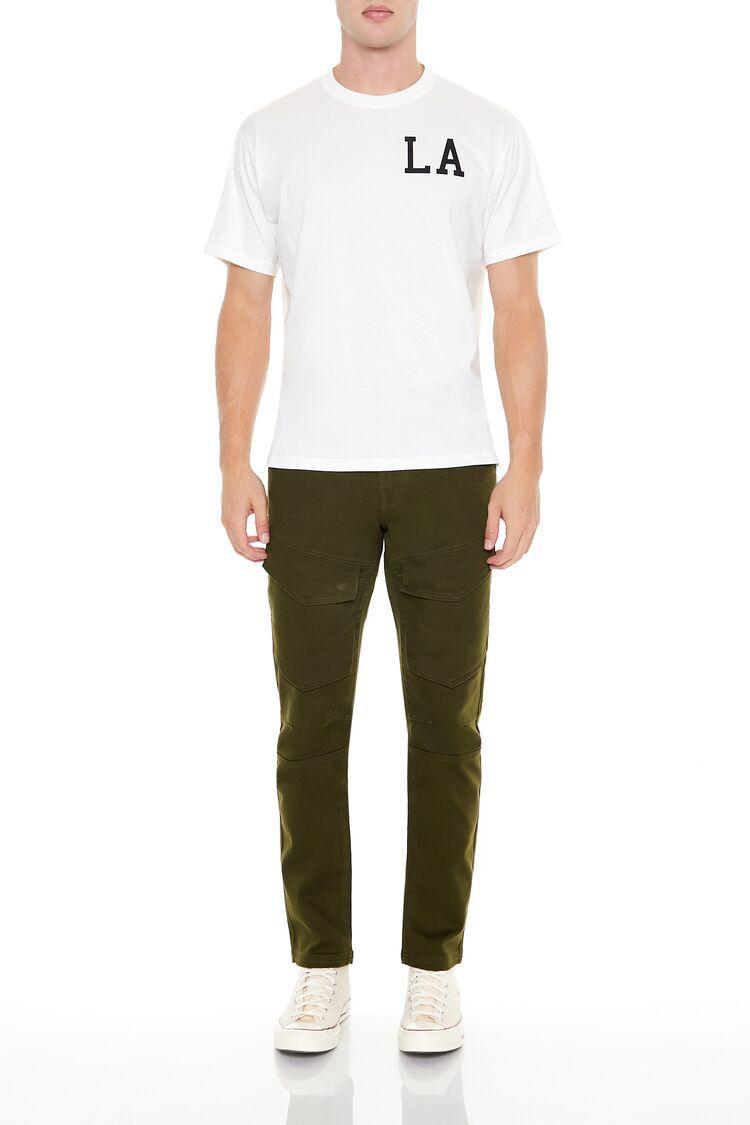 Mid-Rise Skinny Cargo Jeans | Forever 21 Product Image