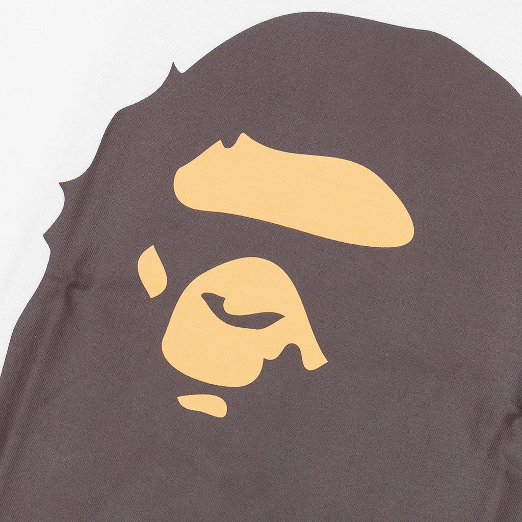 Big Ape Head Tee - White Male Product Image