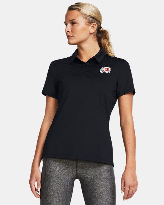 Womens UA Tee 2 Green Collegiate Polo Product Image