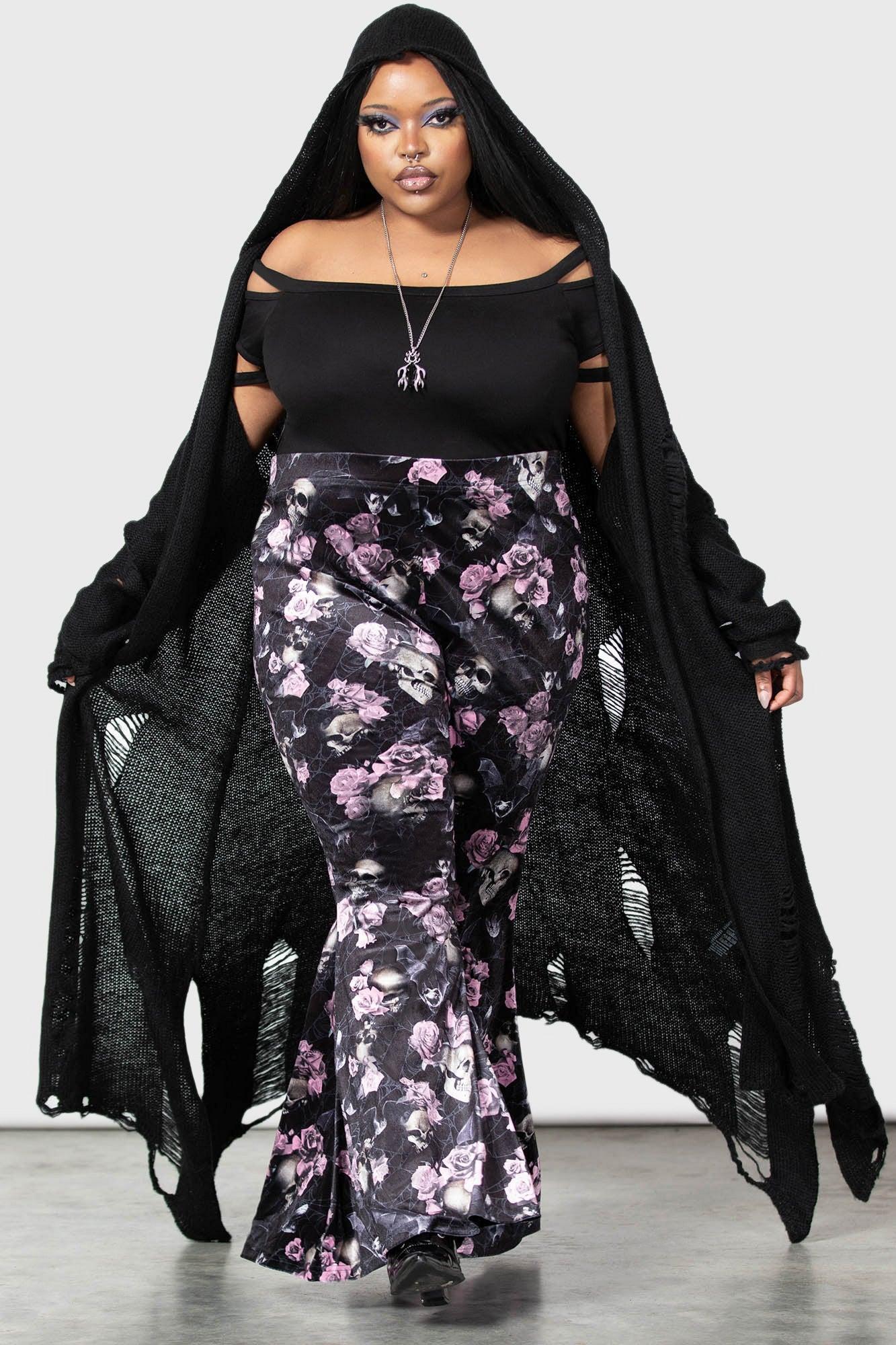 Moondance Bell Bottoms [BLACK/PINK] Female Product Image