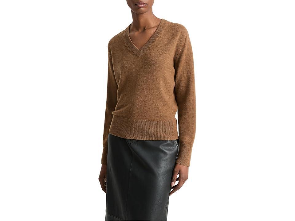 Vince Casual V-Neck (Almond) Women's Sweater product image