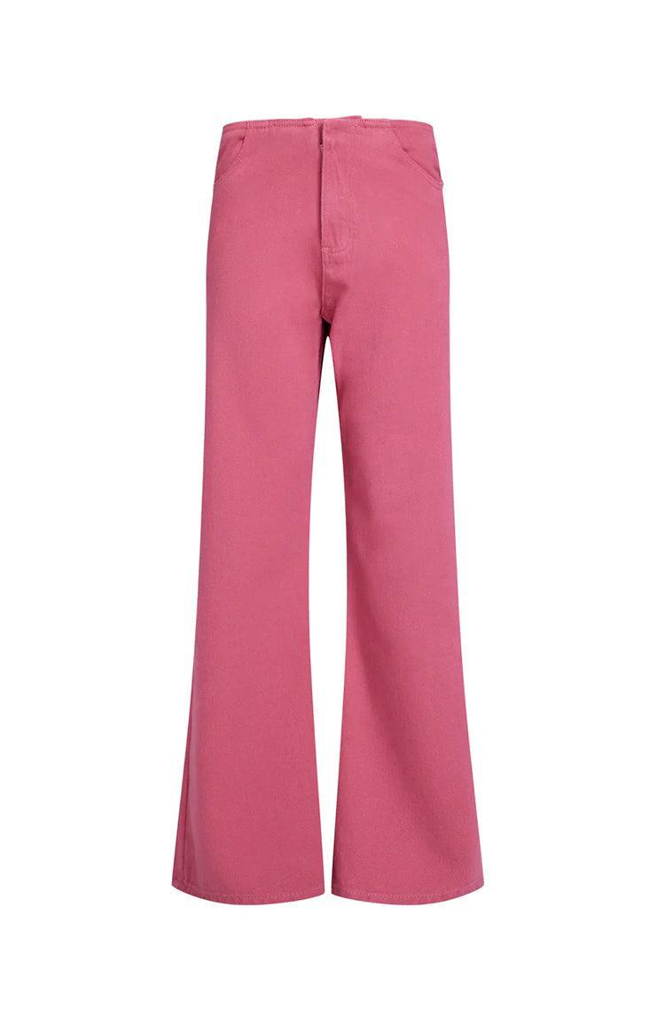 Lioness Practical Magic Hot Pink Jeans Product Image