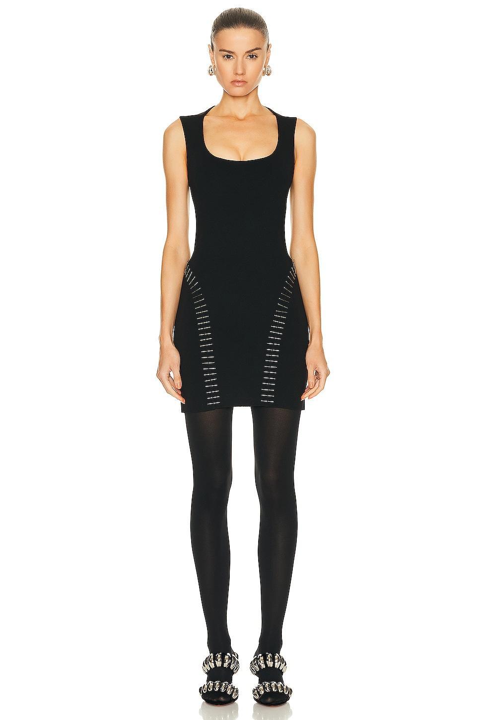 ALAA Mini Dress in Black Product Image