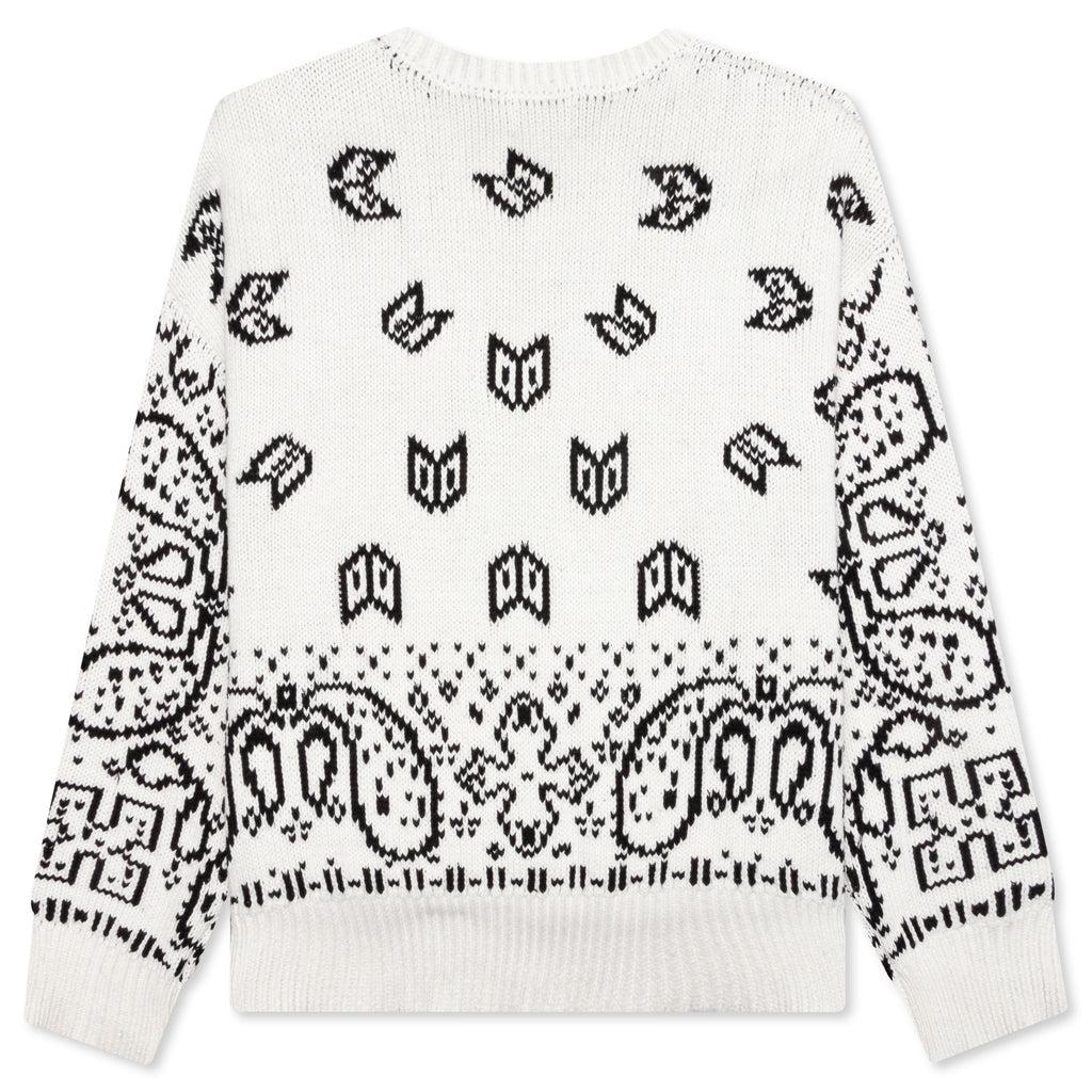 Lounge Sweater - White/Black Male Product Image