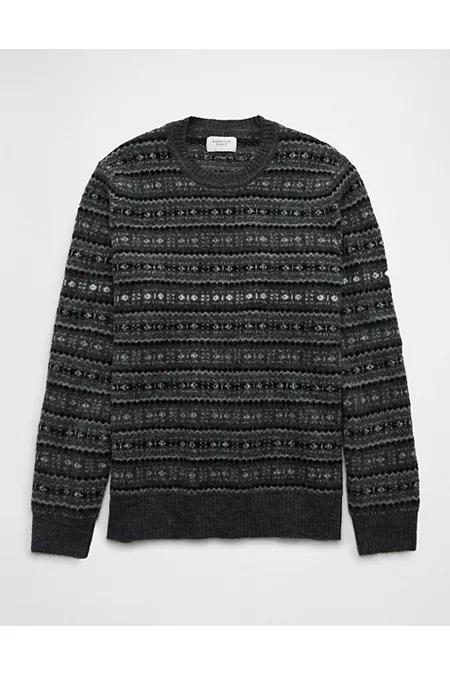 AE Cozy Cabin Fair Isle Sweater Mens Product Image