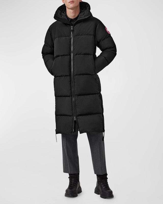 Mens Lawrence Long Puffer Coat Product Image