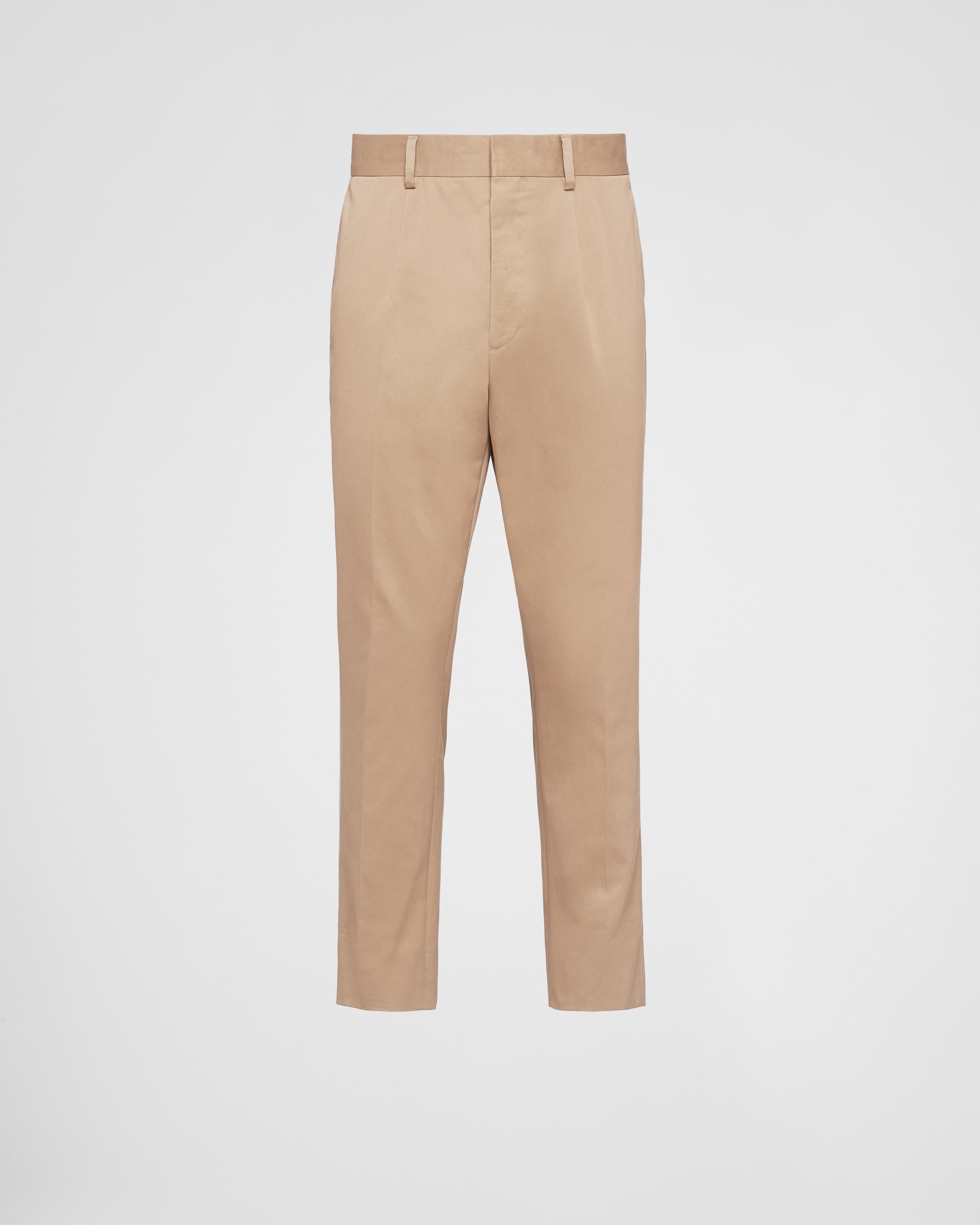 Cotton gabardine pants Product Image