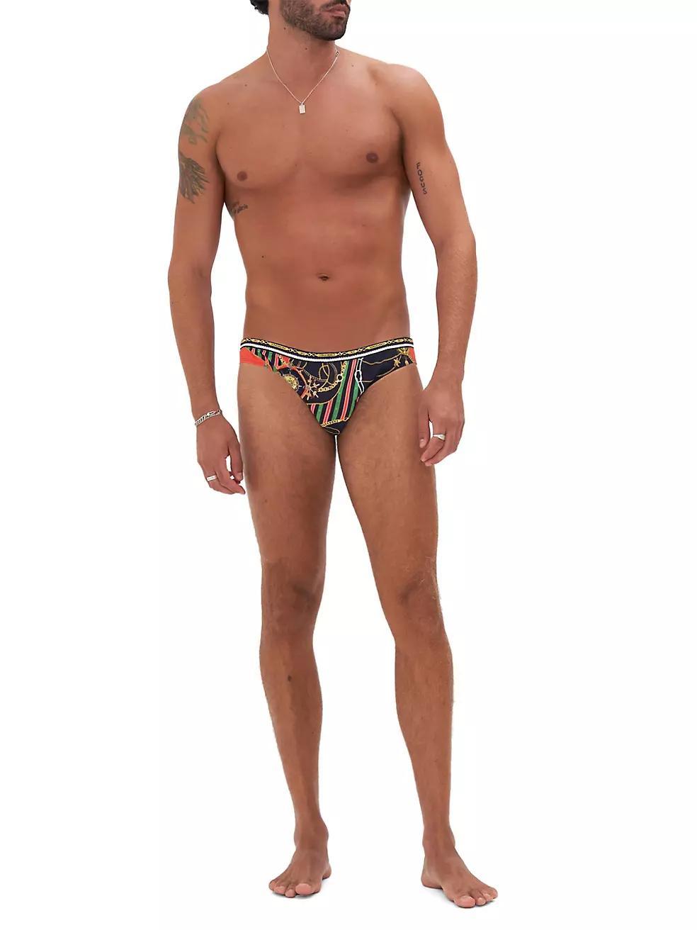 Club Aperitivo Graphic Swim Briefs Product Image