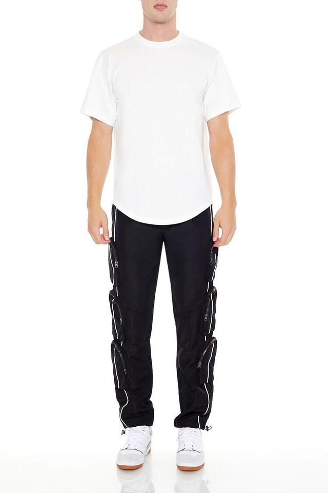 Striped Slim-Fit Cargo Pants | Forever 21 Product Image