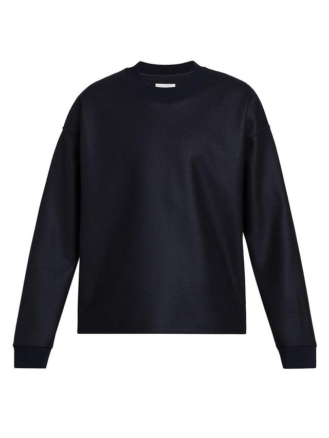 Mens Wool Crewneck Sweater Product Image