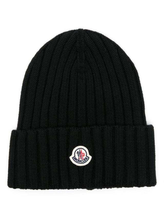 logo-patch beanie  Product Image