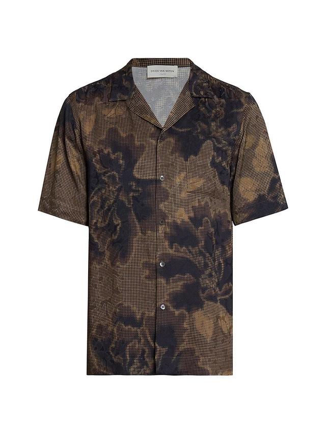 Mens Carltone Floral Camp Shirt Product Image