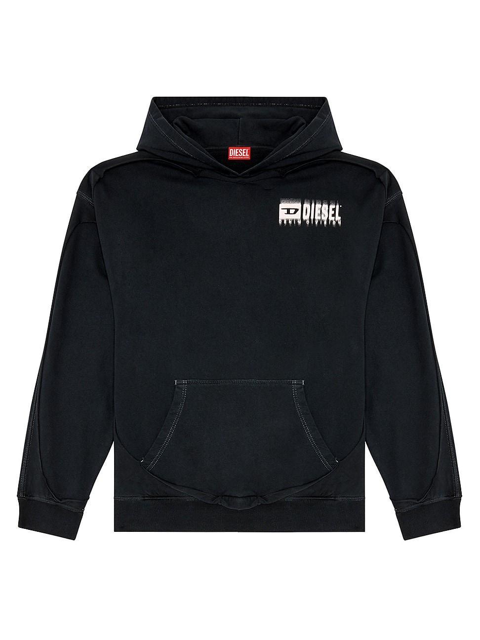 Mens Logo Cotton Hoodie Product Image