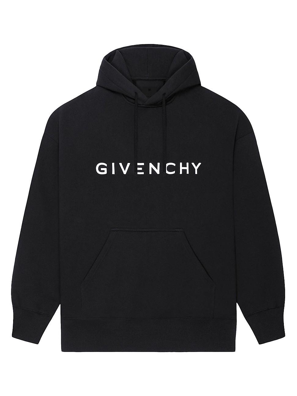 Givenchy Slim Fit Logo Graphic Hoodie Product Image