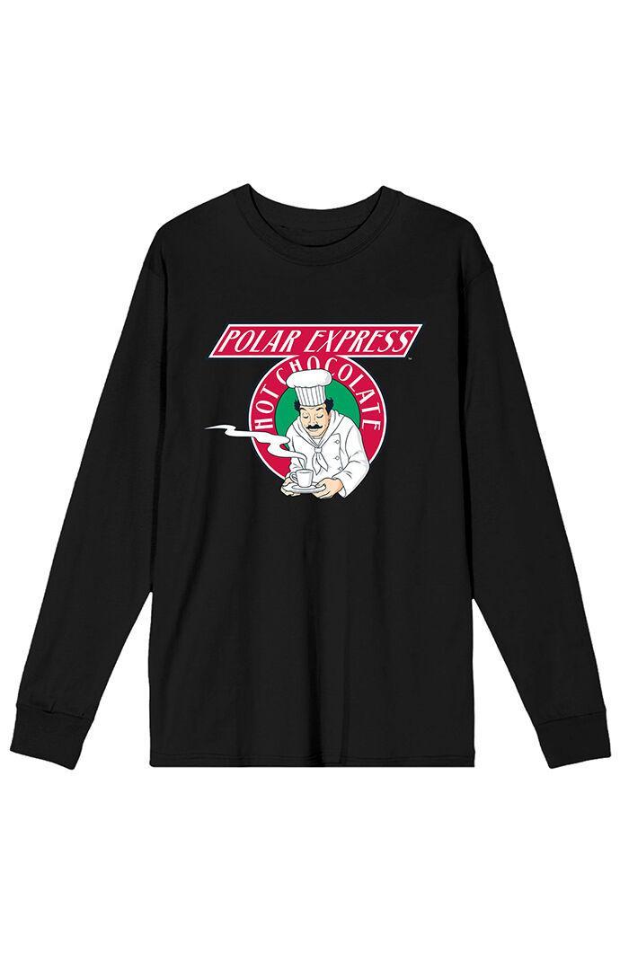 Men's Polar Express Hot Chocolate Long Sleeve T-Shirt Product Image