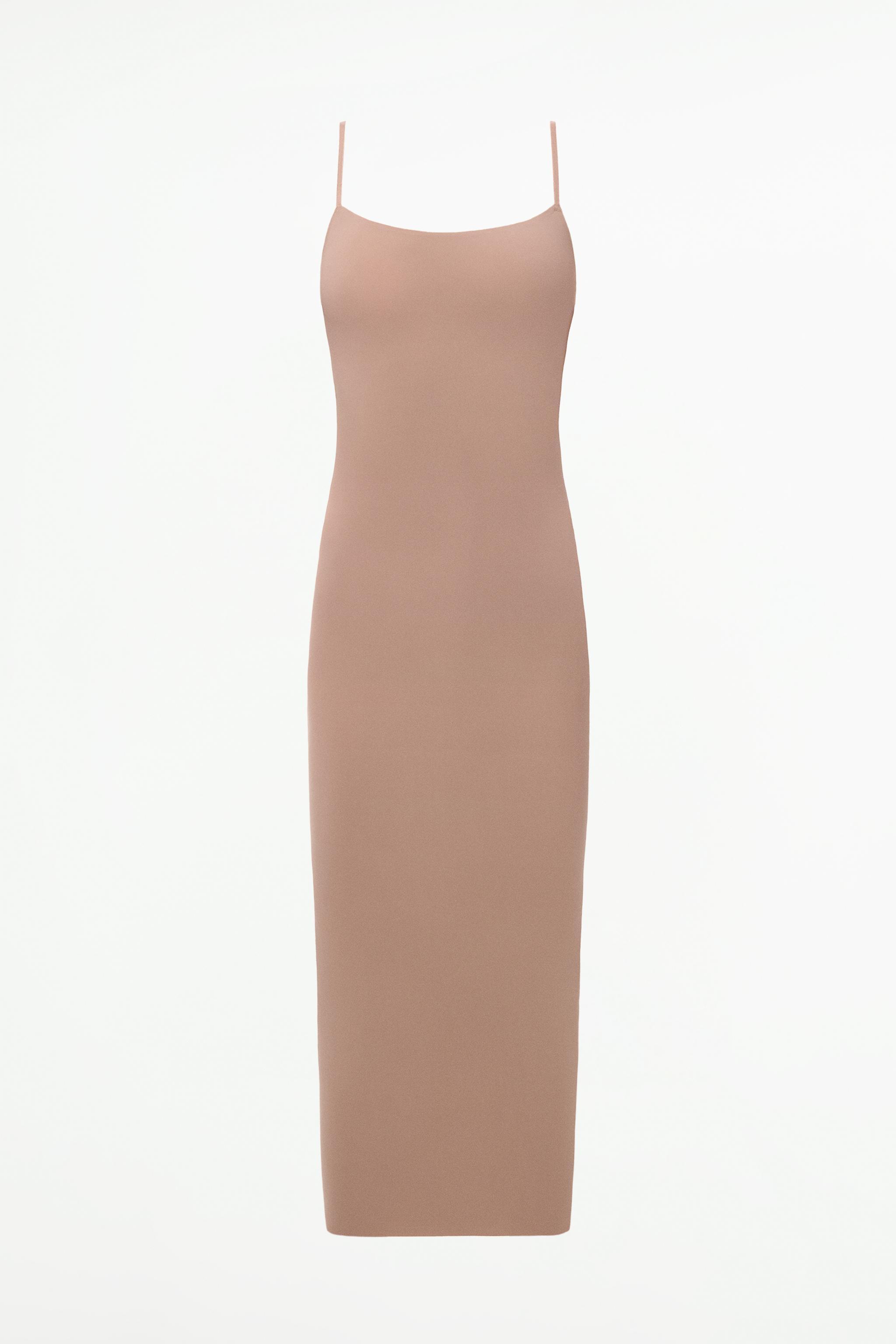 LONG POLYAMIDE DRESS Product Image