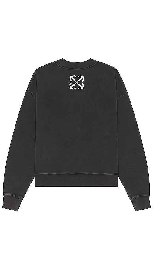 OFF-WHITE S. Matthew Skate Crewneck in Black. Size L, M. Product Image