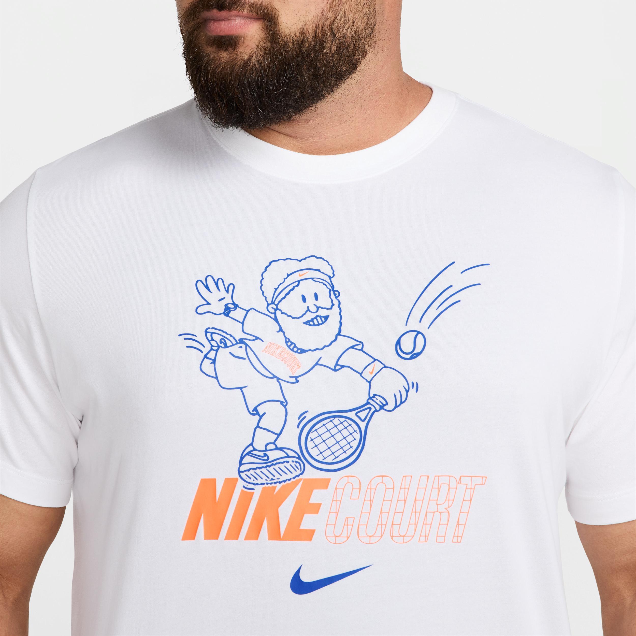 Nike Men's Court Dri-FIT Tennis T-Shirt Product Image