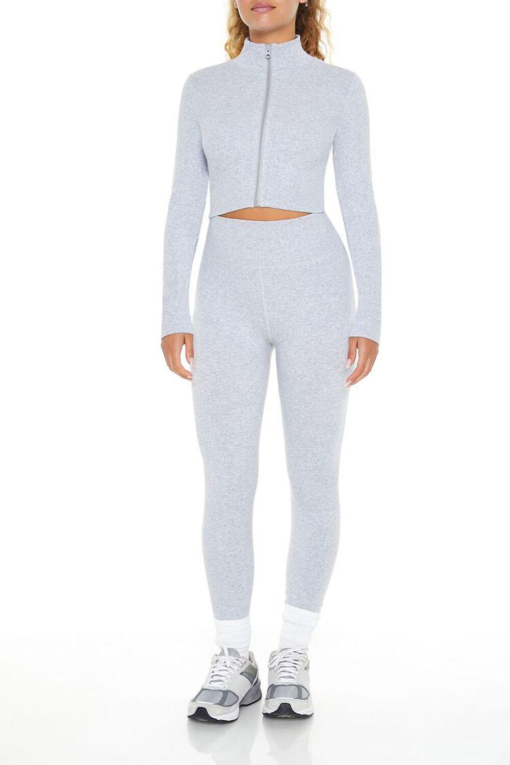 Active Seamless Zip-Up Jacket | Forever 21 Product Image