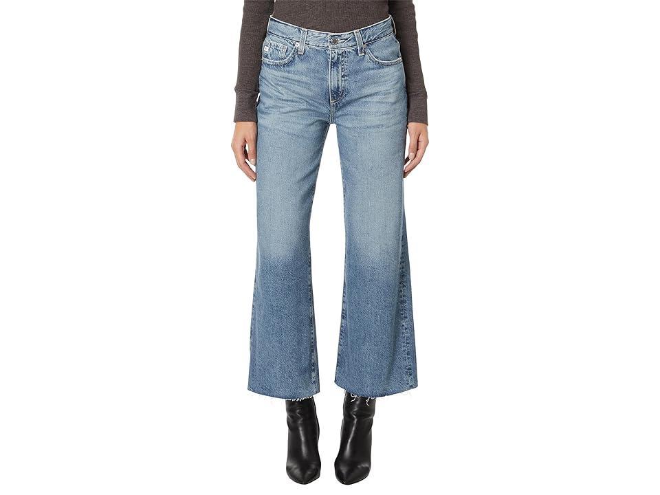 AG Jeans Saige High-Rise Wide Leg Crop in Rival (Rival) Women's Jeans Product Image