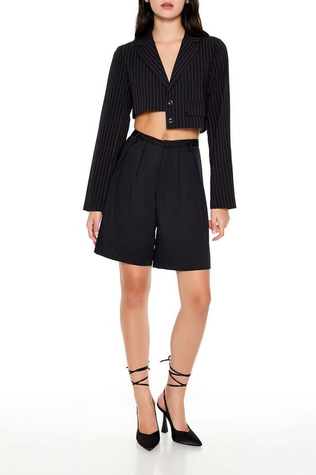 Poplin Trouser Shorts | Forever 21 Product Image