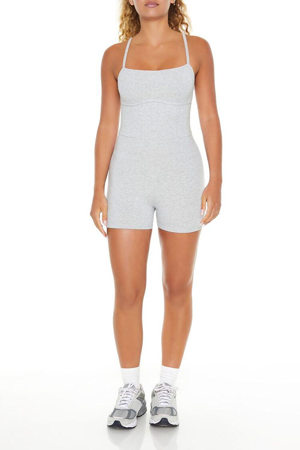 Active Fitted Cami Romper | Forever 21 Product Image