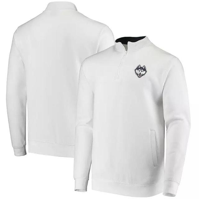 Mens Colosseum UConn Huskies Tortugas Logo Quarter-Zip Jacket Product Image