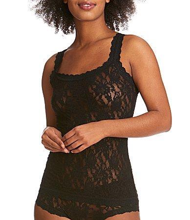 Hanky Panky Womens Signature Sheer Lace Lingerie Camisole 1390L Product Image