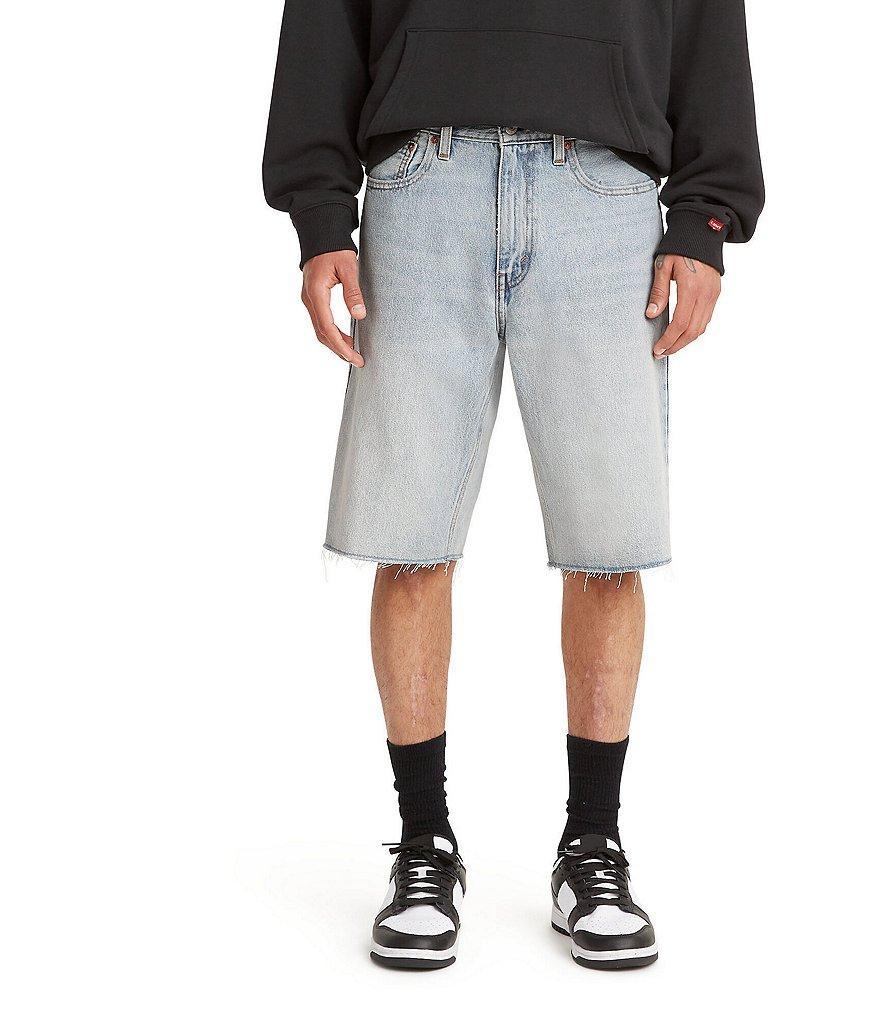 Levi's® Big & Tall 469 Loose Fit 12#double; Inseam Denim Shorts Product Image