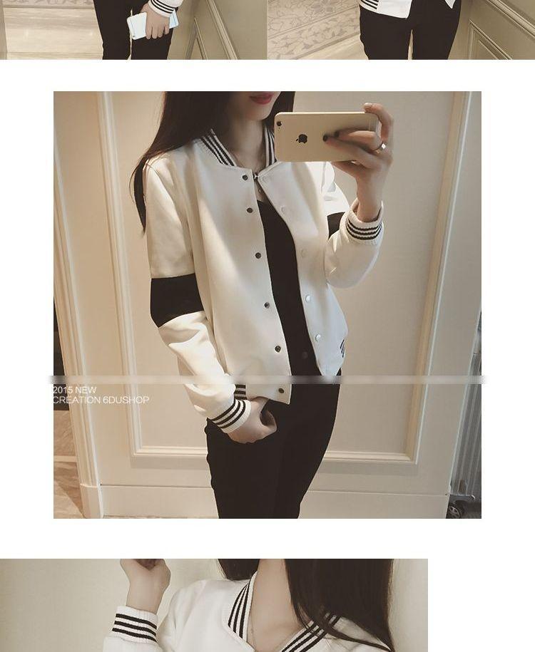 Two-Tone Bomber Jacket Product Image