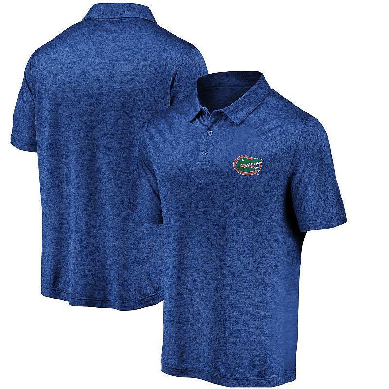 Mens Fanatics Branded Royal Florida Gators Primary Logo Striated Polo Product Image