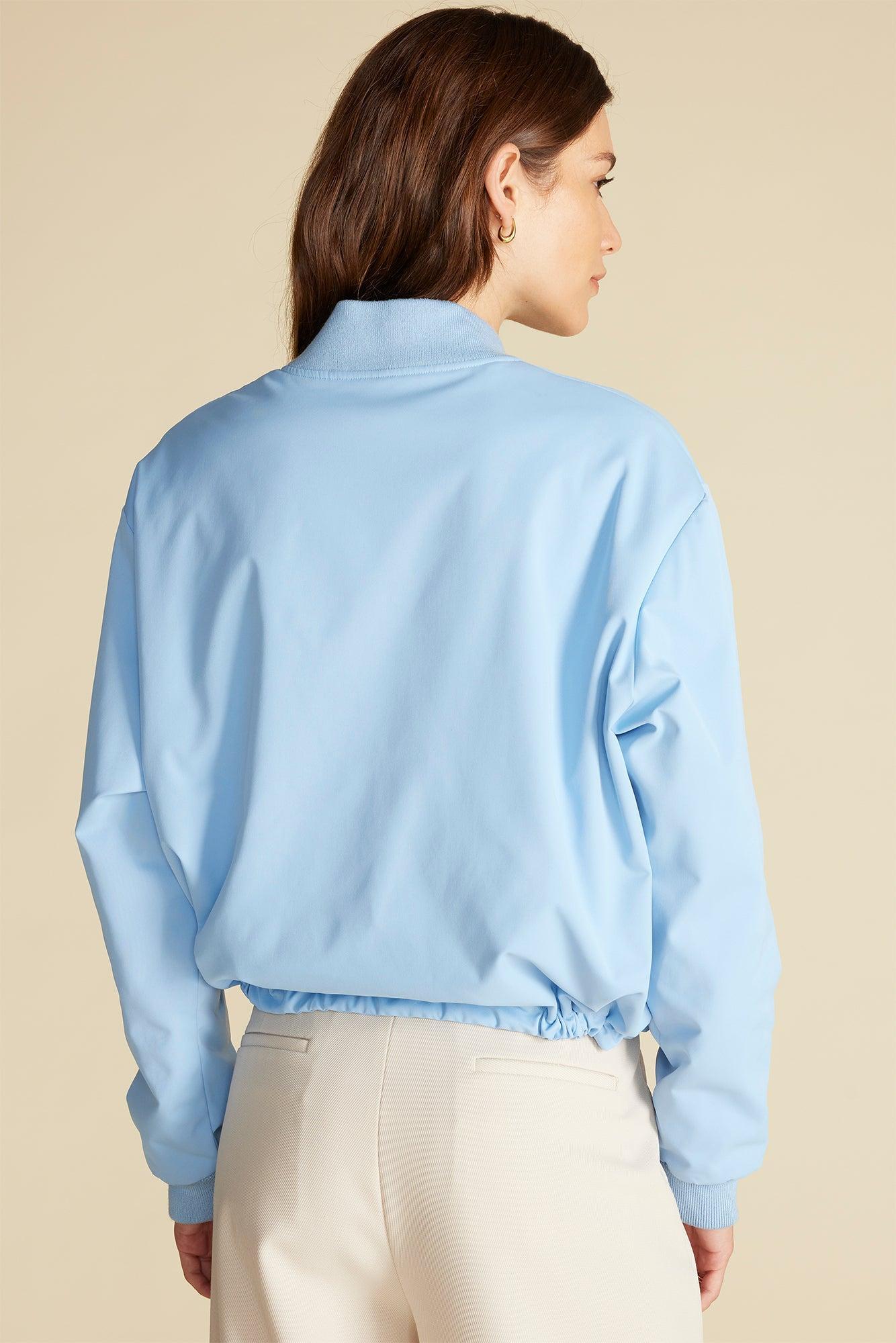 Jarrel Bomber Jacket - Sky Blue Product Image