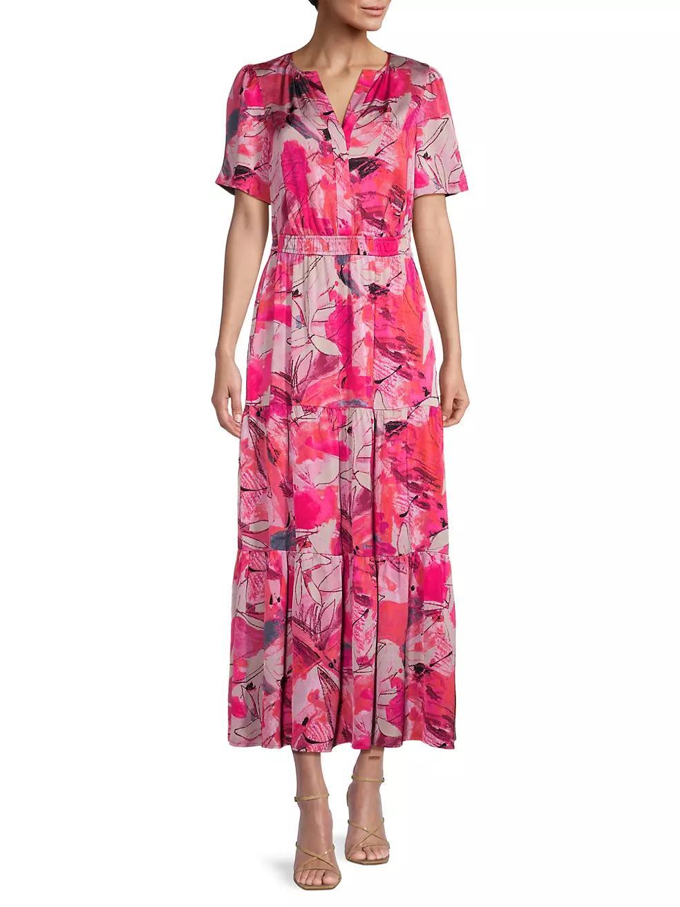 Scribble Bouquet Daydream Floral Maxi Dress Product Image