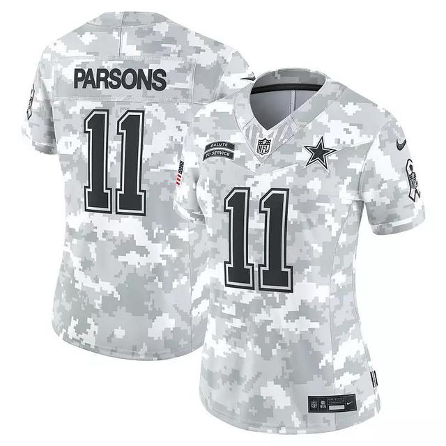 Womens Nike Micah Parsons Arctic Camo Dallas Cowboys 2024 Salute to Service Limited Jersey Product Image