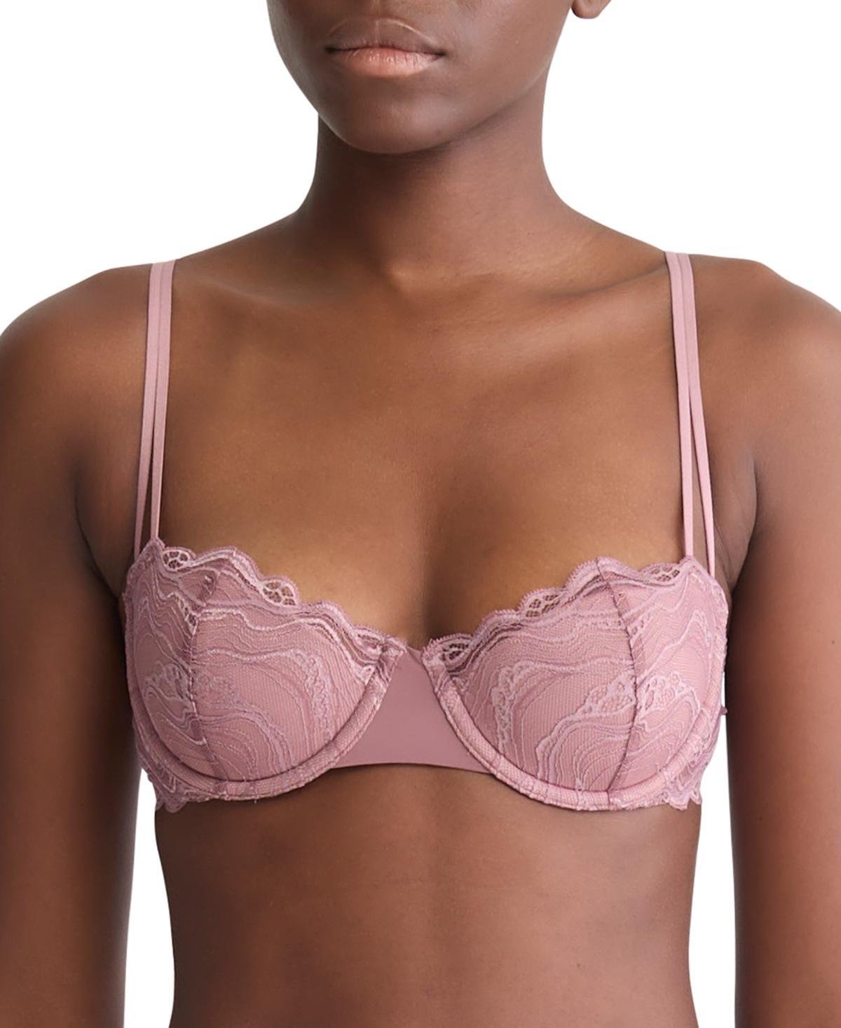 Calvin Klein Womens Essential Lace Balconette Bra Product Image