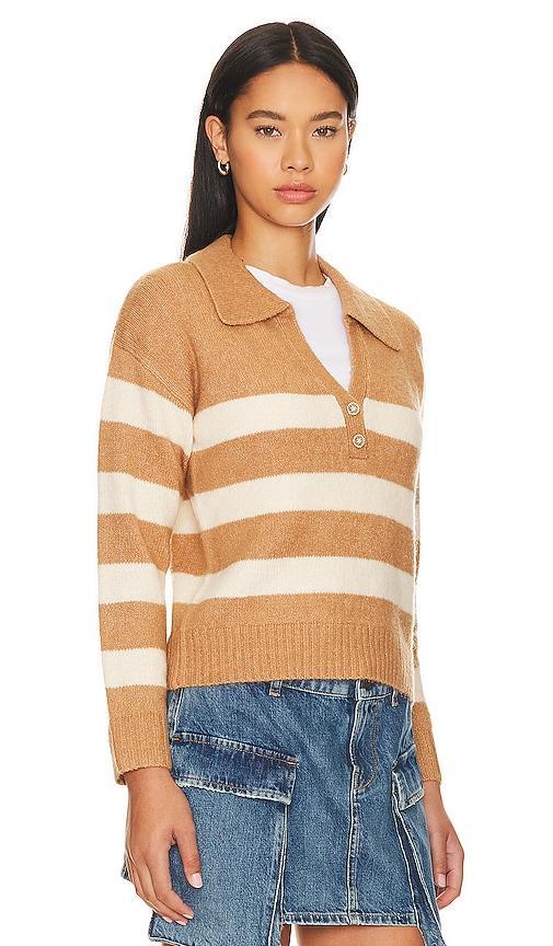 HEARTLOOM Keena Sweater in Tan. Size L, XS. Product Image