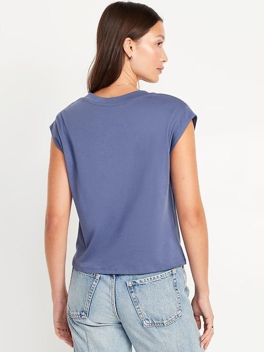 Sleeveless V-Neck Top Product Image