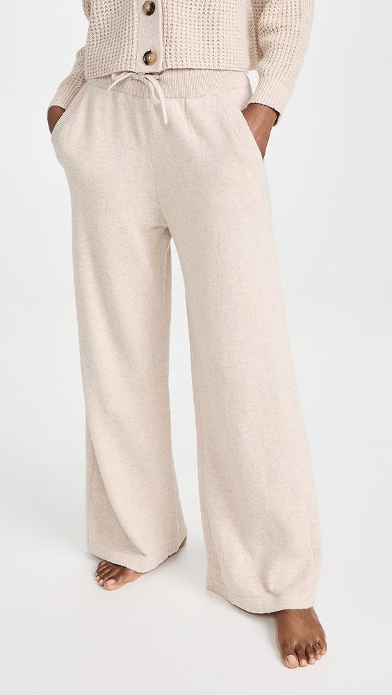 Eberjey Recycled Sweater Pants | Shopbop Product Image