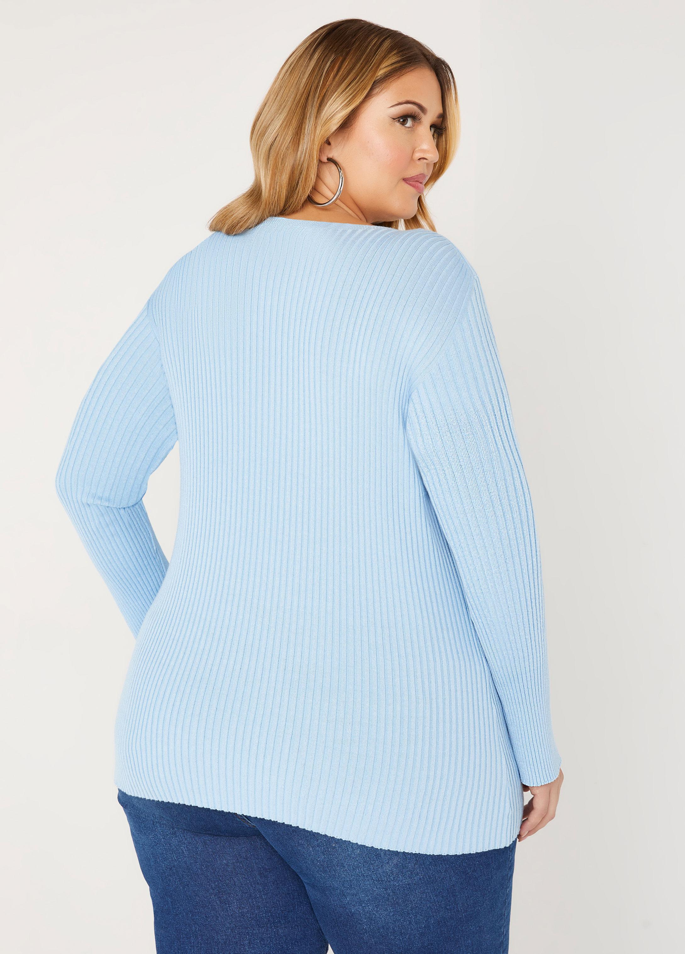 Twisted Cutout Sweater Product Image